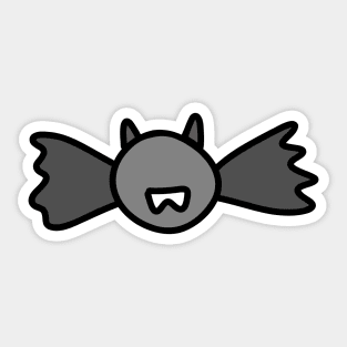 Cartoon Bat Doodle, made by EndlessEmporium Sticker